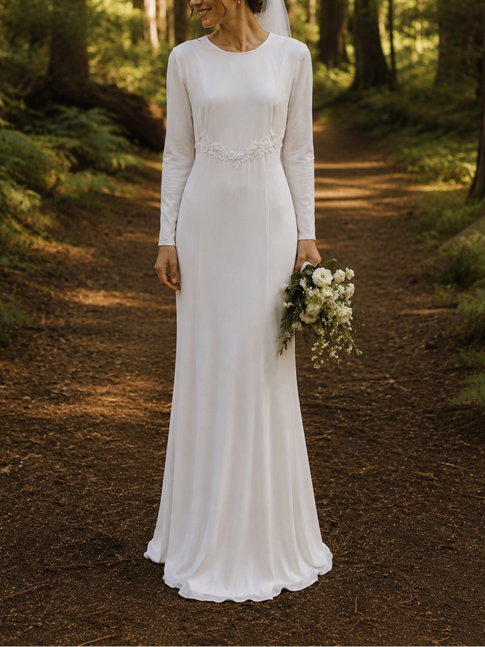 Vintage California Dynasty wedding dress